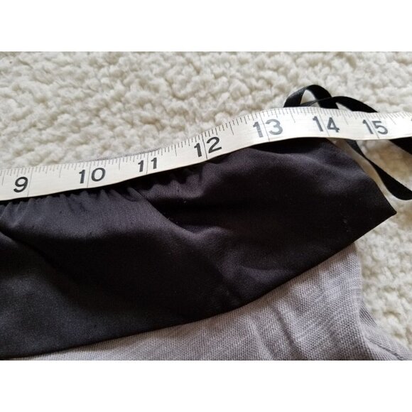 ATM Anthony Thomas Melillo Ombr'e Slub Jersey Jumpsuit Concrete Gunmetal Sz M - Picture 6 of 14